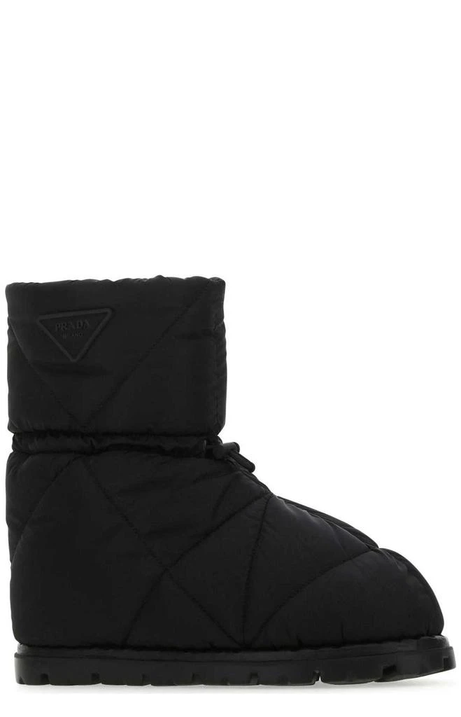 商品Prada|Prada Logo Patch Puffer Boots,价格¥4137,第2张图片详细描述