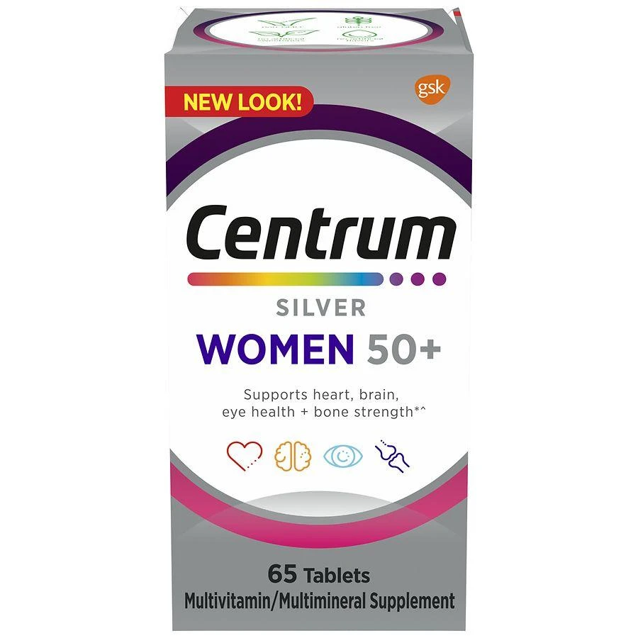 商品Centrum|女性银装复合维生素 适用年龄50+,价格¥84,第1张图片