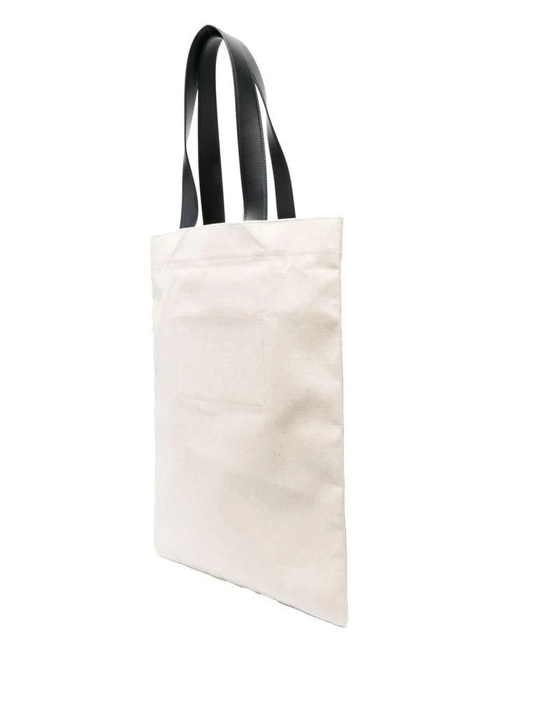 商品Jil Sander|JIL SANDER Logo-print tote bag,价格¥2735,第3张图片详细描述