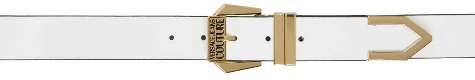 商品Versace|White Couture1 Belt,价格¥453,第1张图片