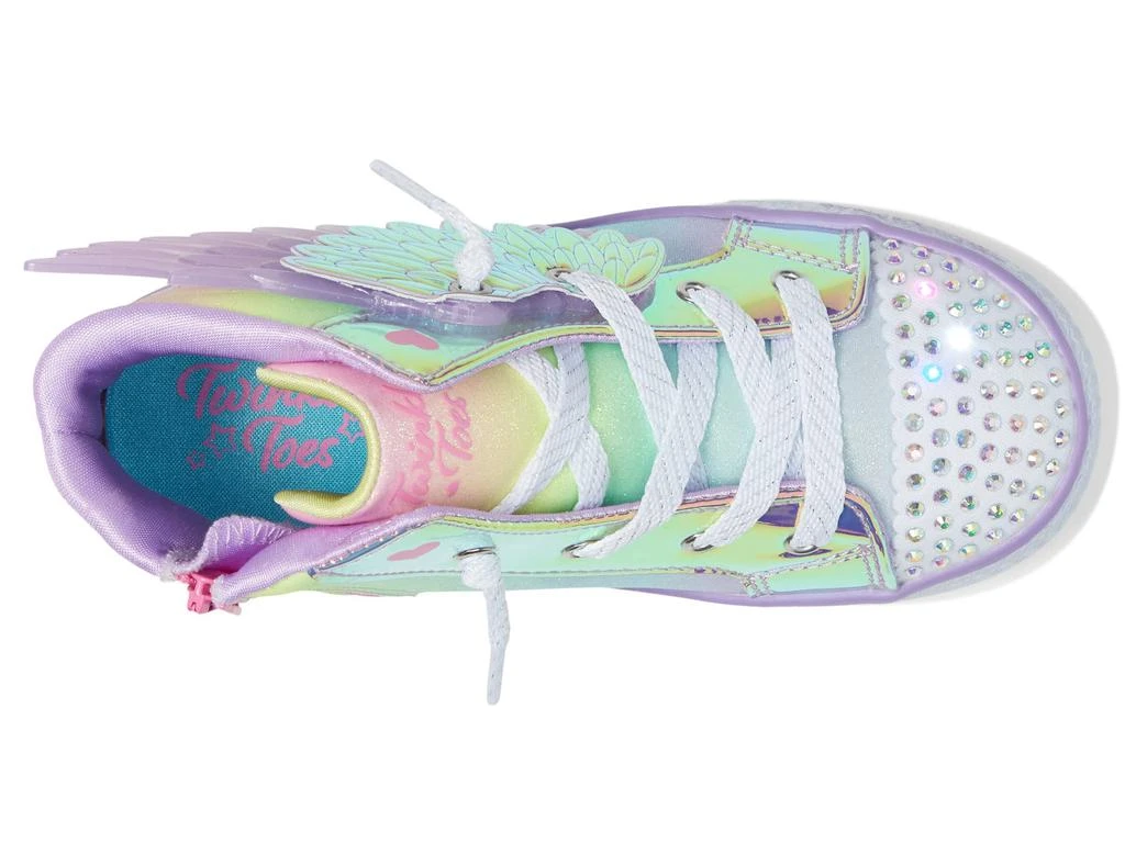 商品SKECHERS|Twinkle Toes - High-Top Shuffle Lite Unicorn Wings 314918N (Toddler/Little Kid),价格¥319,第2张图片详细描述