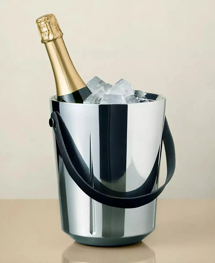 商品Rosendahl|Stainless Steel and Leather Champagne Bucket,价格¥1238,第2张图片详细描述