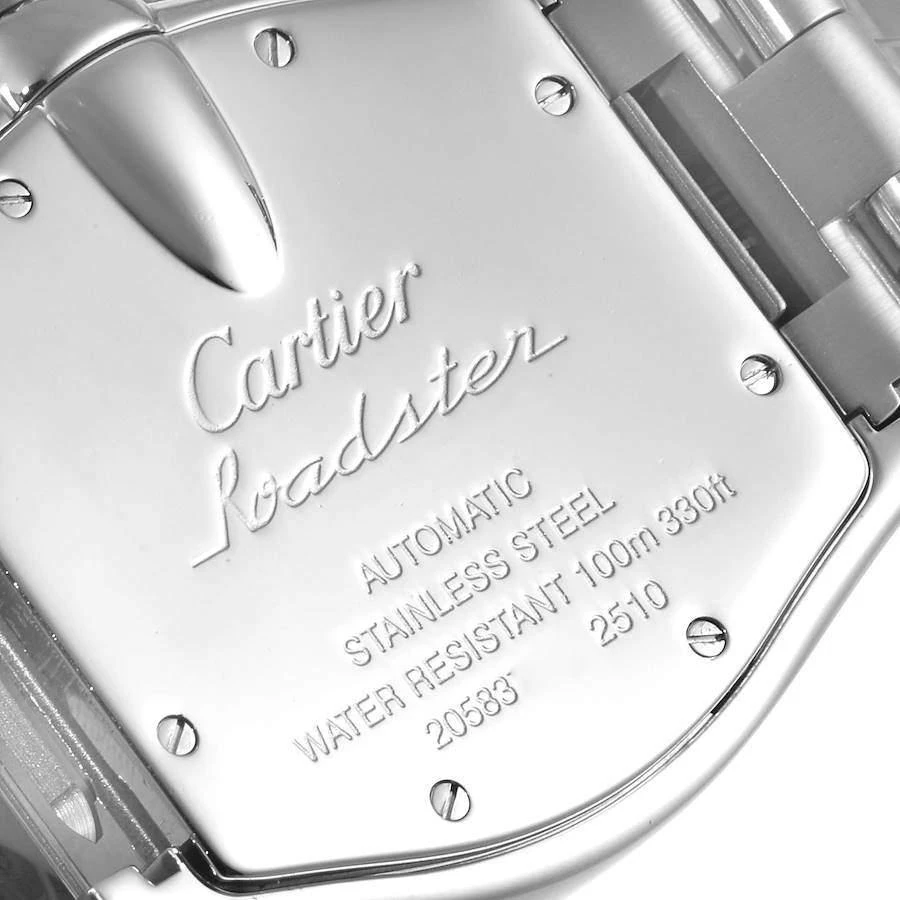 Cartier Grey Stainless Steel Roadster Tuxedo W62001V3 Men's Wristwatch 38 mm 商品