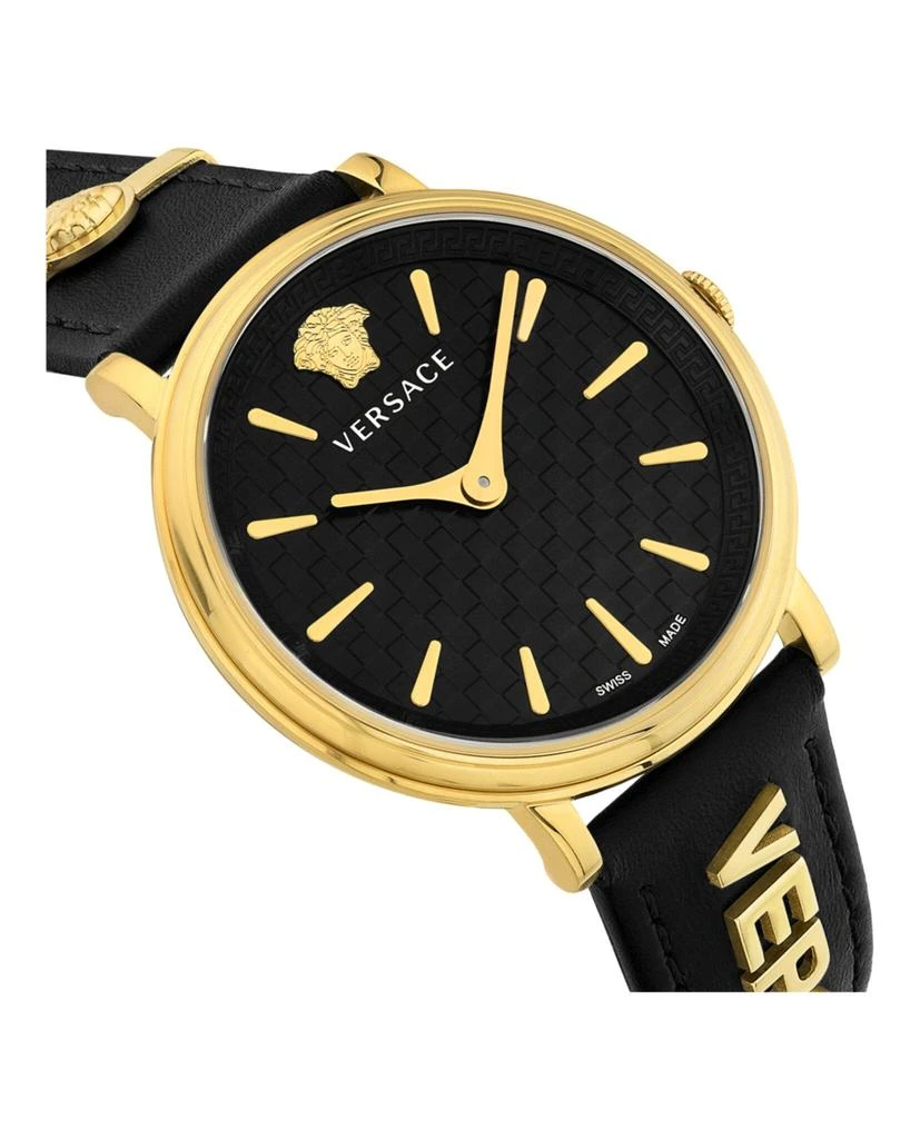 商品Versace|V-Circle Strap Watch,价格¥3203,第3张图片详细描述