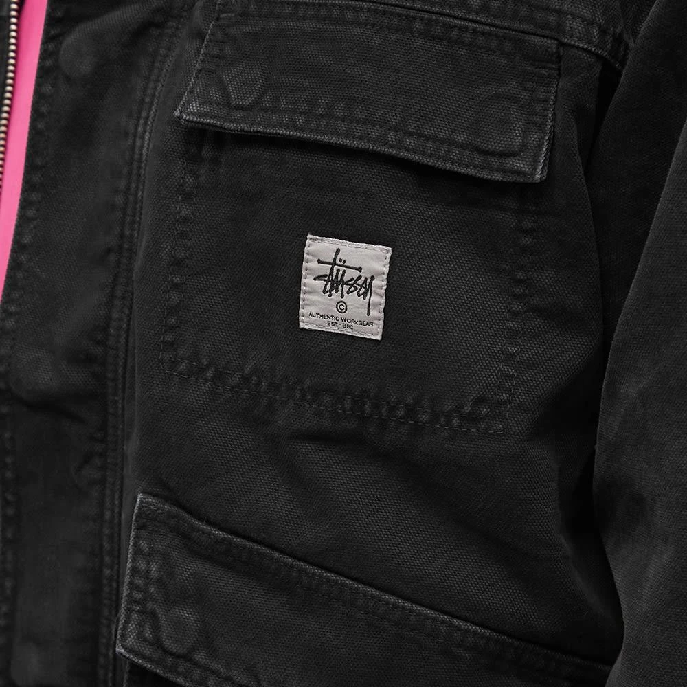 商品STUSSY|Stussy Washed Canvas Shop Jacket,价格¥2129,第5张图片详细描述