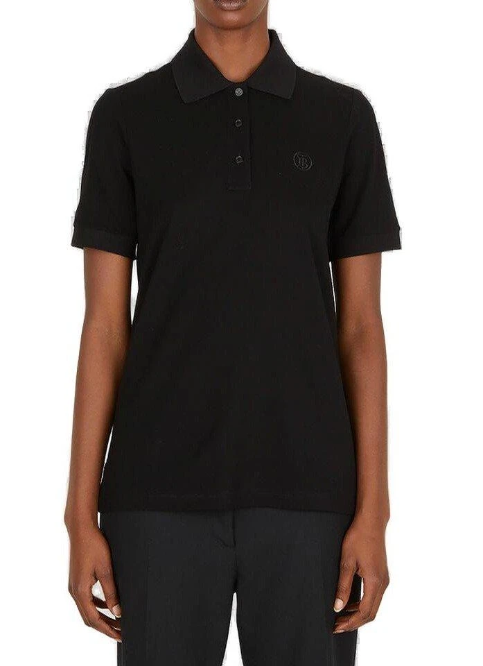 商品Burberry|Burberry Logo Embroidered Polo Shirt,价格¥2682,第1张图片