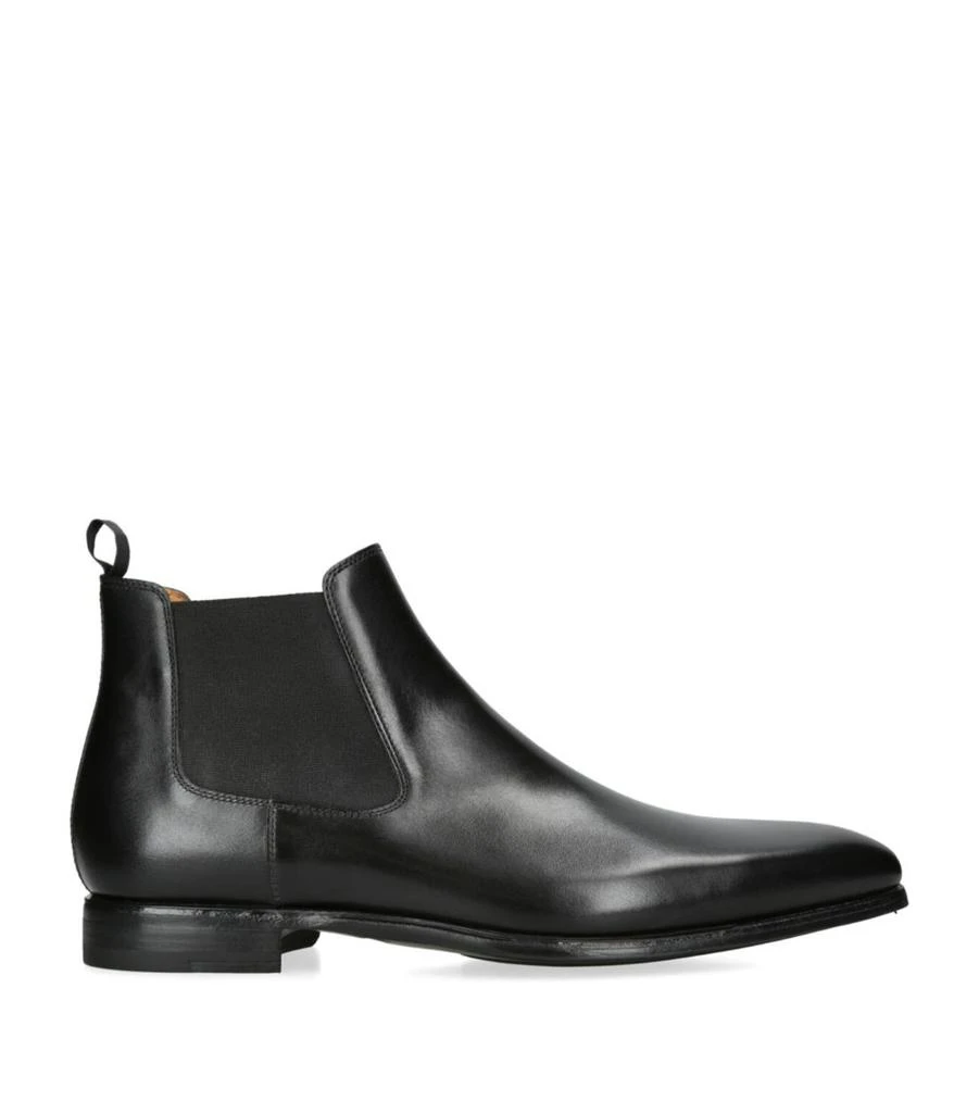 商品Magnanni|Leather Chelsea Boots,价格¥3402,第1张图片