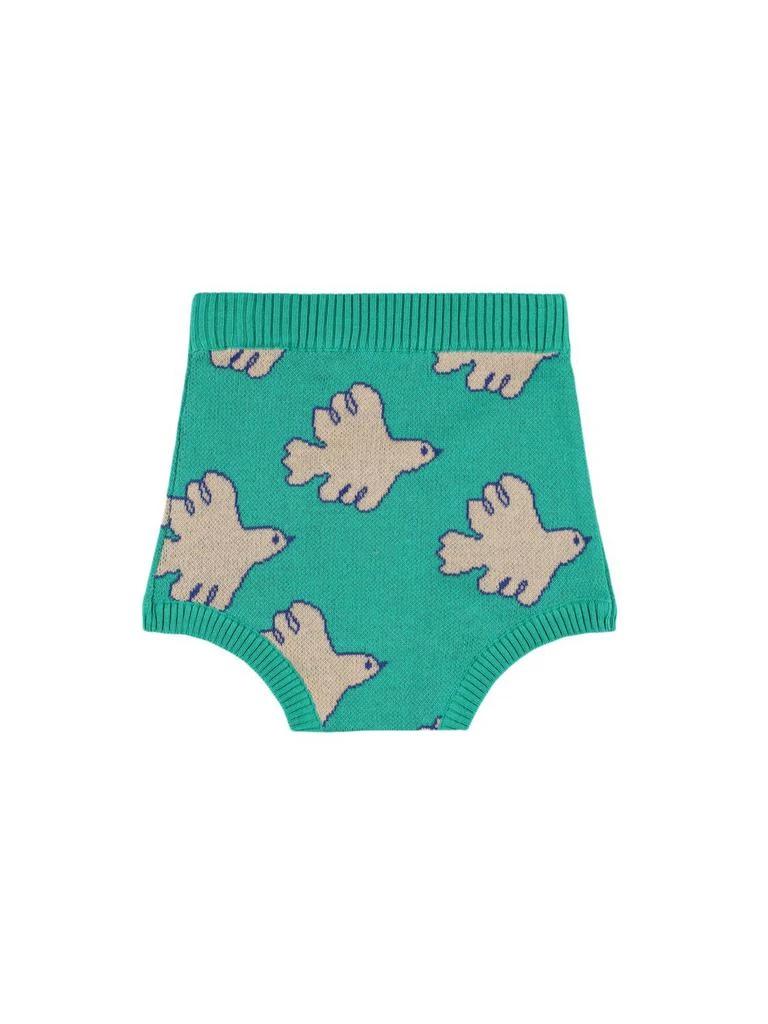 商品TINY COTTONS|Intarsia Doves Cotton Knit Diaper Cover,价格¥192,第2张图片详细描述