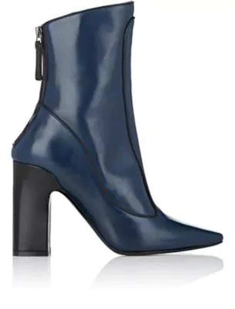 商品Fabrizio Viti|Winter Timeless Leather Ankle Boots,价格¥3340,第1张图片