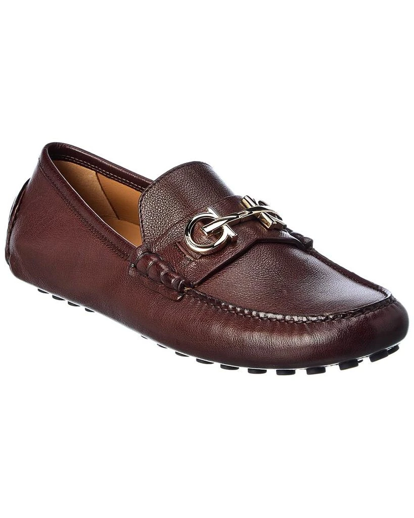 商品Salvatore Ferragamo|Ferragamo Grazioso Leather Loafer,价格¥3382,第1张图片