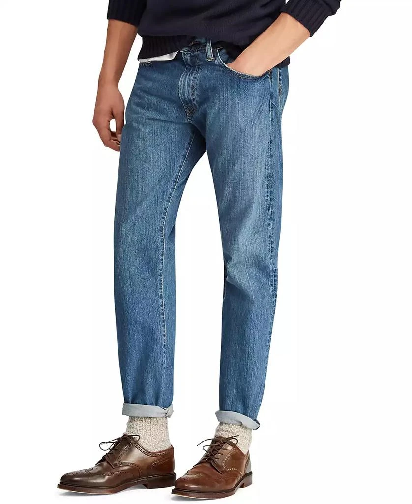 商品Ralph Lauren|Men's Hampton Relaxed Straight Jeans,价格¥901,第1张图片