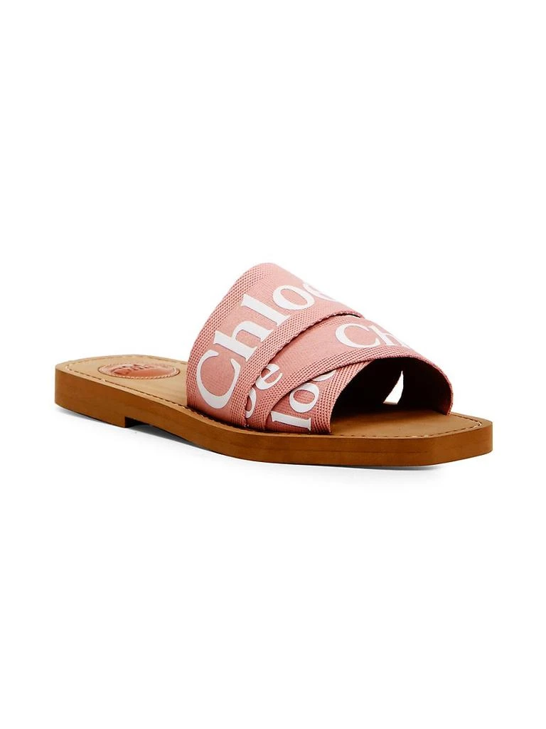 商品Chloé|Woody Flat Sandals,价格¥3571,第2张图片详细描述