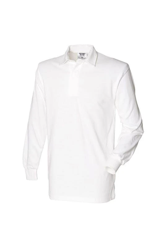 商品Front Row|Front Row Mens Long Sleeve Sports Rugby Shirt,价格¥272,第1张图片