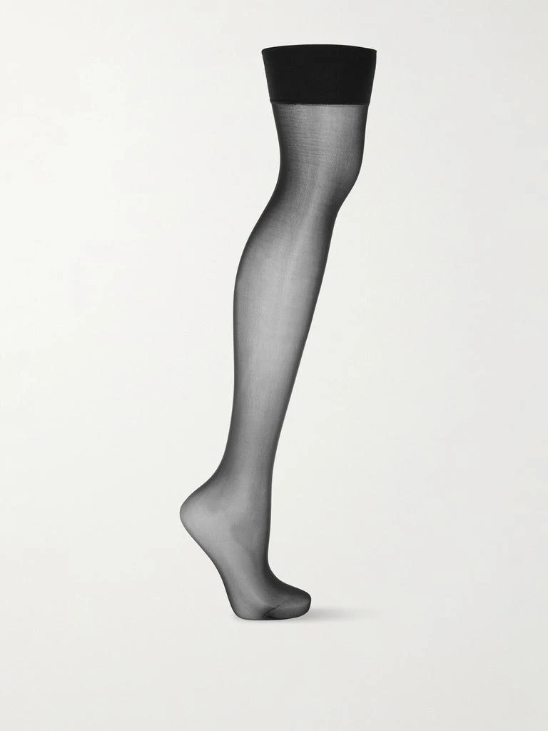 商品Wolford|Individual 10 丹尼长筒袜,价格¥319,第1张图片