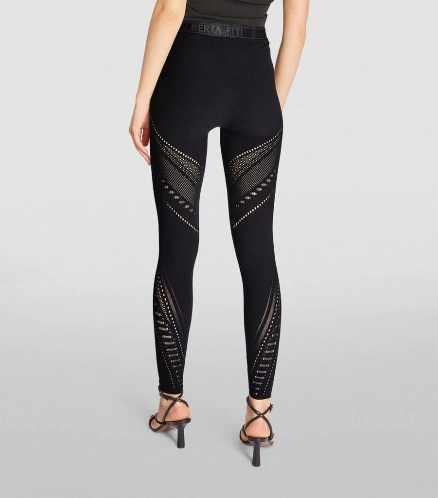 商品Wolford|x Alberta Ferretti Ajouré Net Leggings,价格¥1752,第4张图片详细描述