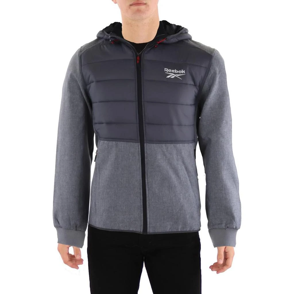 商品Reebok|Reebok Mens Outdoor Athletic Soft Shell Jacket,价格¥233,第2张图片详细描述