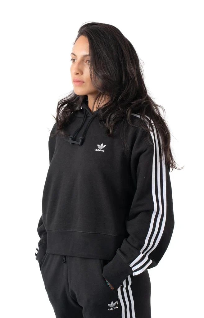 商品Adidas|(GN2890) Short Pullover Hoodie - Black,价格¥164,第2张图片详细描述