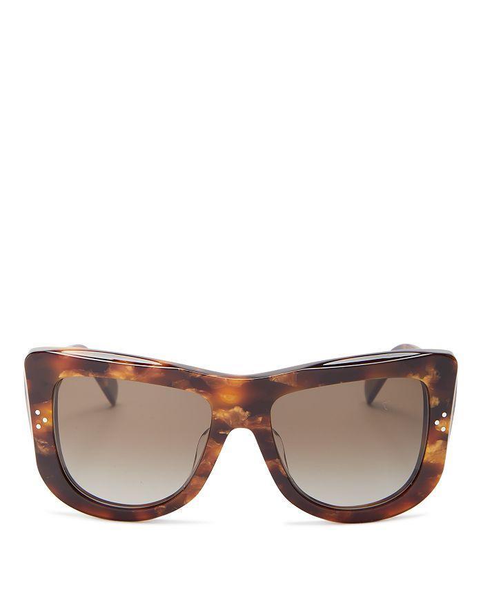 商品Celine|Women's Square Sunglasses, 57mm,价格¥3268,第5张图片详细描述