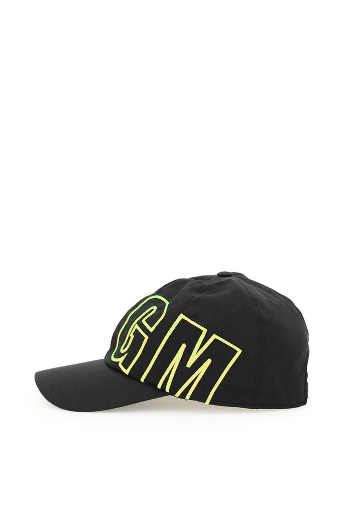 商品MSGM|FLUO LOGO BASEBALL CAP,价格¥406,第4张图片详细描述