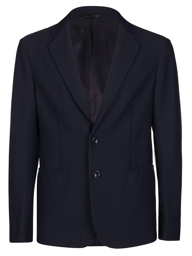 商品Giorgio Armani|Giorgio Armani Single-Breasted Tailored Blazer,价格¥6708-¥6729,第1张图片