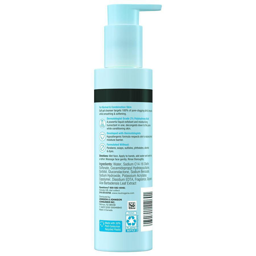 Skin Balancing Gel Cleanser, 2% Polyhydroxy Acid商品第4张图片规格展示