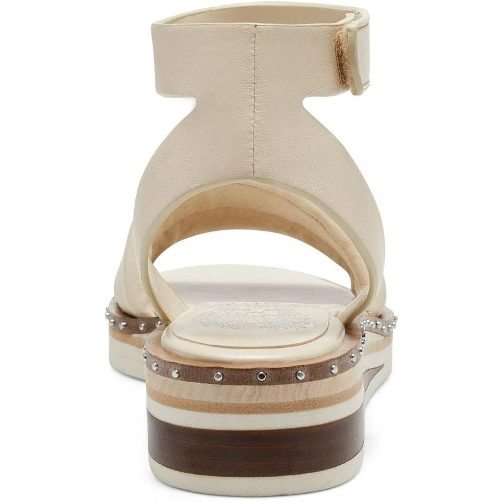 商品Vince Camuto|Vince Camuto Womens Mellienda Leather Ankle Strap Wedges,价格¥130,第4张图片详细描述