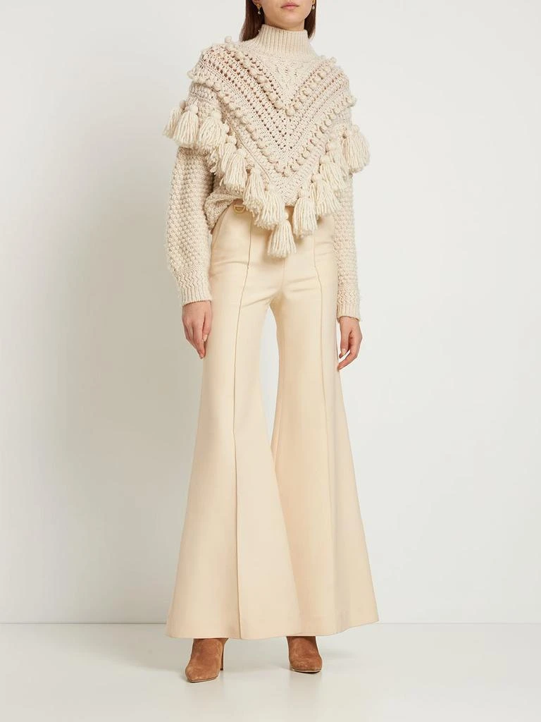 商品Zimmermann|Kaleidoscope Crochet Wool Sweater,价格¥2649,第1张图片详细描述