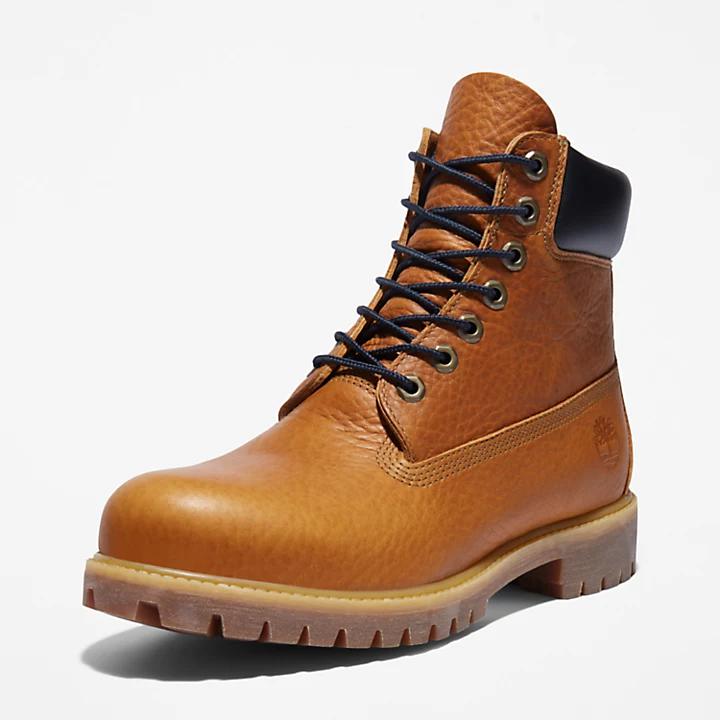 Timberland® Premium Extra Warm 6 Inch Boot for Men in Yellow Full Grain商品第8张图片规格展示