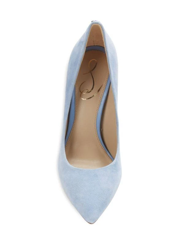 Hazel Point-Toe Suede Pumps 商品