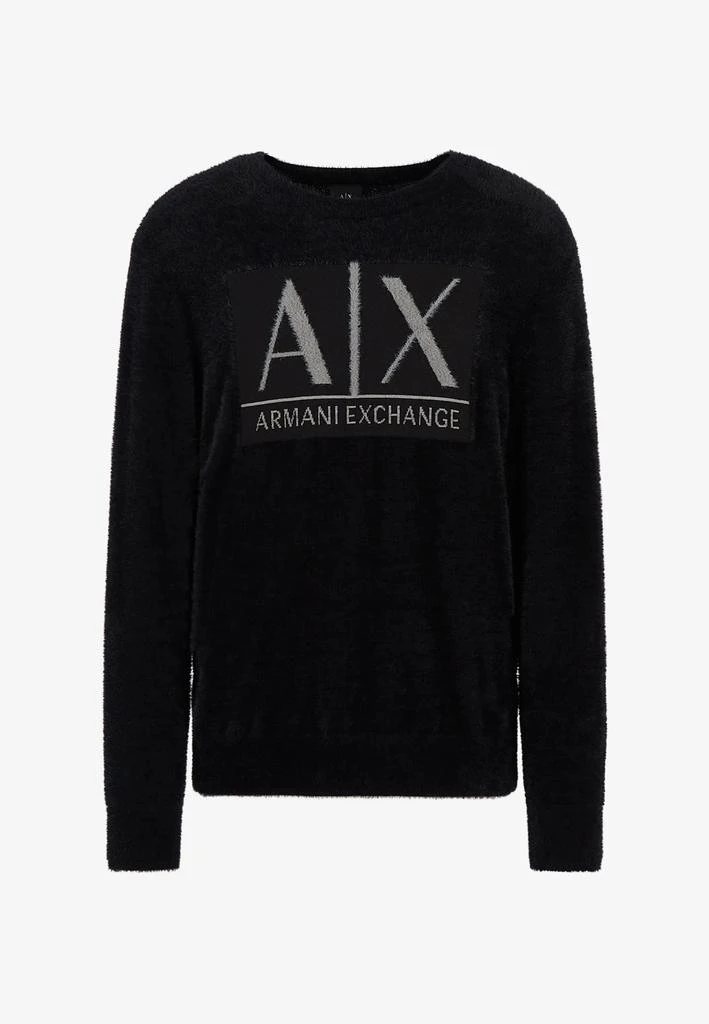 商品Armani Exchange|ARMANI EXCHANGE Sweaters Black,价格¥1178,第1张图片