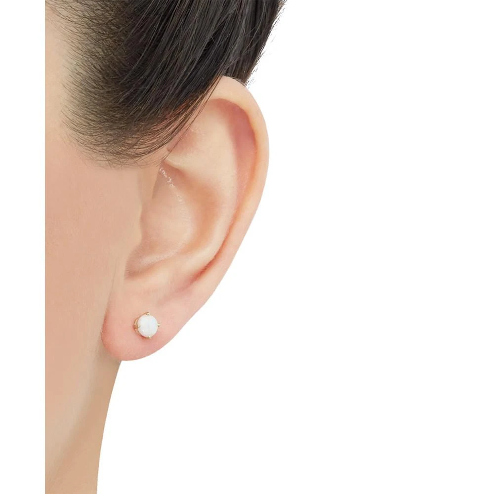 商品Macy's|Birthstone Stud Earrings in 14k Gold or 14k White Gold,价格¥2804,第3张图片详细描述