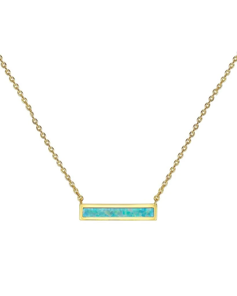 商品Liv Oliver|Liv Oliver 18K 3.25 ct. tw. Opal Bar Necklace,价格¥396,第1张图片