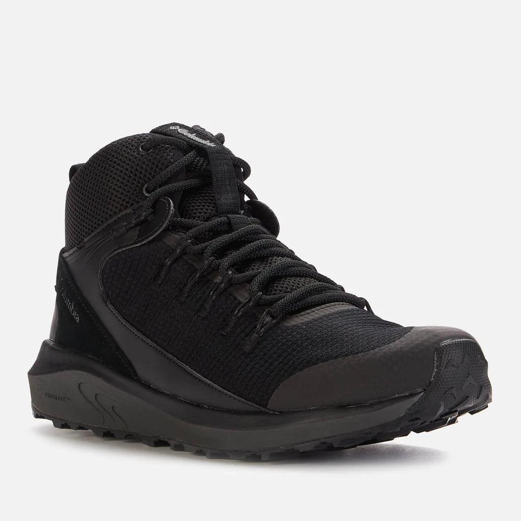 商品Columbia|Columbia Men's Trailstorm Mid Waterproof Hiker Boots - Black/Dark Grey,价格¥656,第3张图片详细描述