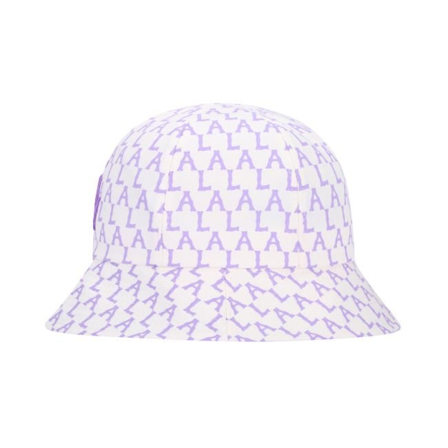 【享贝家】MLB 刺绣logo圆顶渔夫帽 白色32CPHA111-07V-57H商品第3张图片规格展示