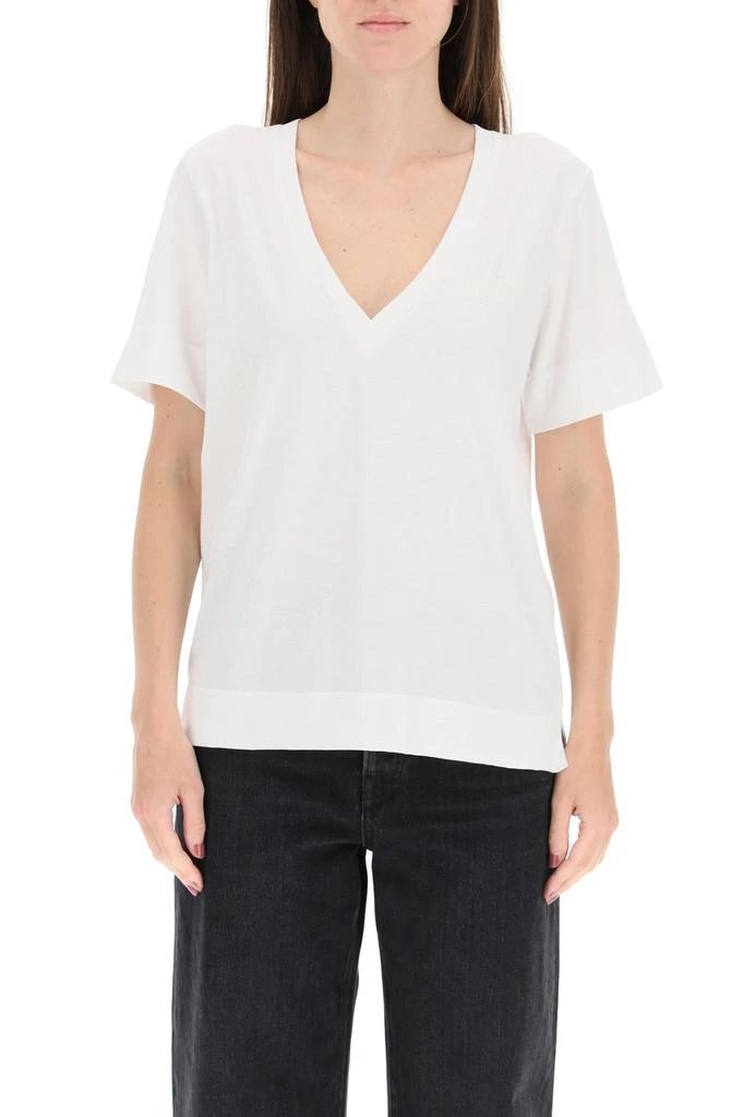 商品Ganni|Ganni software t-shirt logo print,价格¥480,第2张图片详细描述