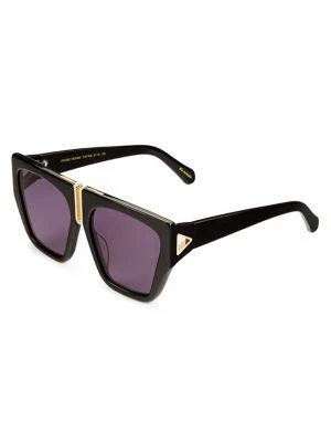 商品KAREN WALKER|57MM Geometric Sunglasses,价格¥958,第2张图片详细描述
