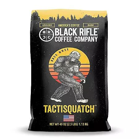 商品Black Rifle Coffee Company|Black Rifle Coffee Company Tactisquatch, Dark Roast Ground 40 oz.,价格¥241,第1张图片