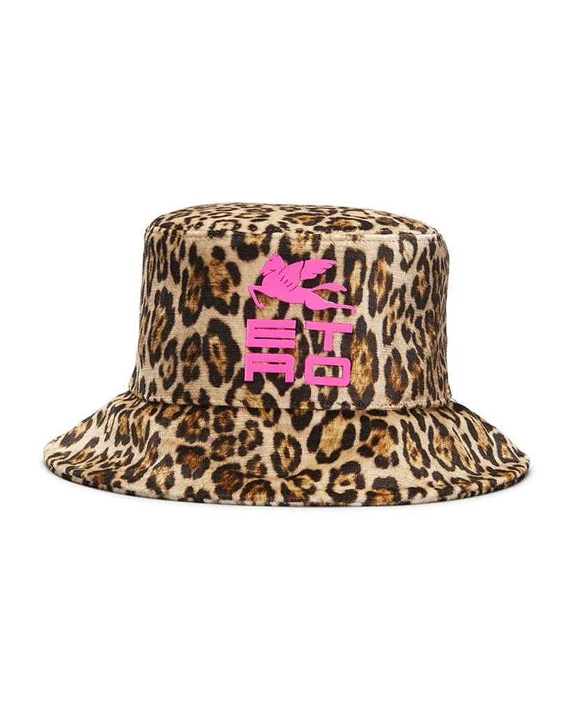 商品ETRO|Cappello Logo Leopard Bucket Hat,价格¥1150,第1张图片