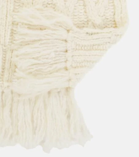 商品Acne Studios|绞花��针织羊毛混纺围巾,价格¥1544,第4张图片详细描述