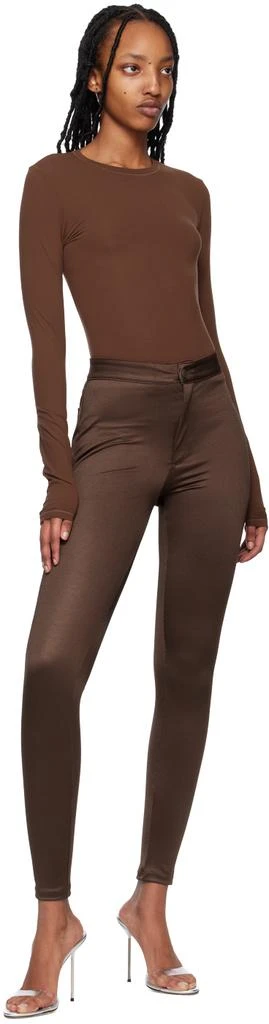 商品SKIMS|Brown Fits Everybody Long Sleeve T-Shirt,价格¥413,第4张图片详细描述