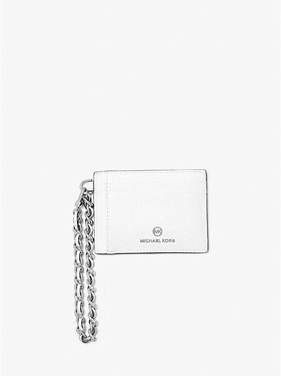 商品Michael Kors|Small Pebbled Leather Chain Card Case,价格¥293,第1张图片