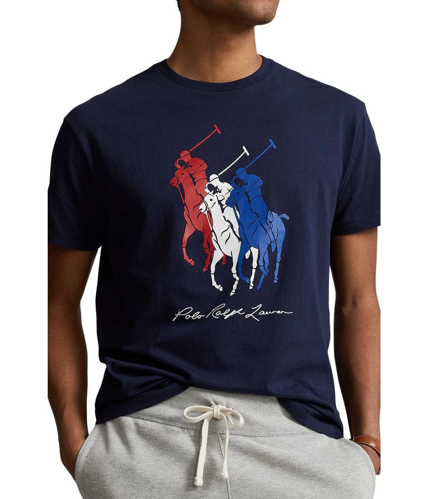 商品Ralph Lauren|Classic Fit Big Pony Jersey T-Shirt,价格¥430,第3张图片详细描述