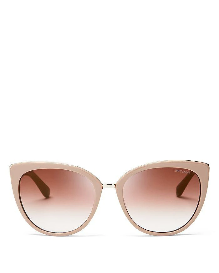 商品Jimmy Choo|Women's Mirrored Dana Cat Eye Sunglasses, 56mm,价格¥1963,第1张图片