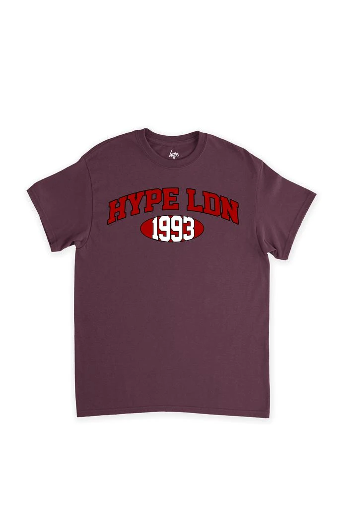 商品HYPE KIDS|HYPE KIDS 1993 COLLEGE BUBBLE RED T-SHIRT,价格¥186,第2张图片详细描述