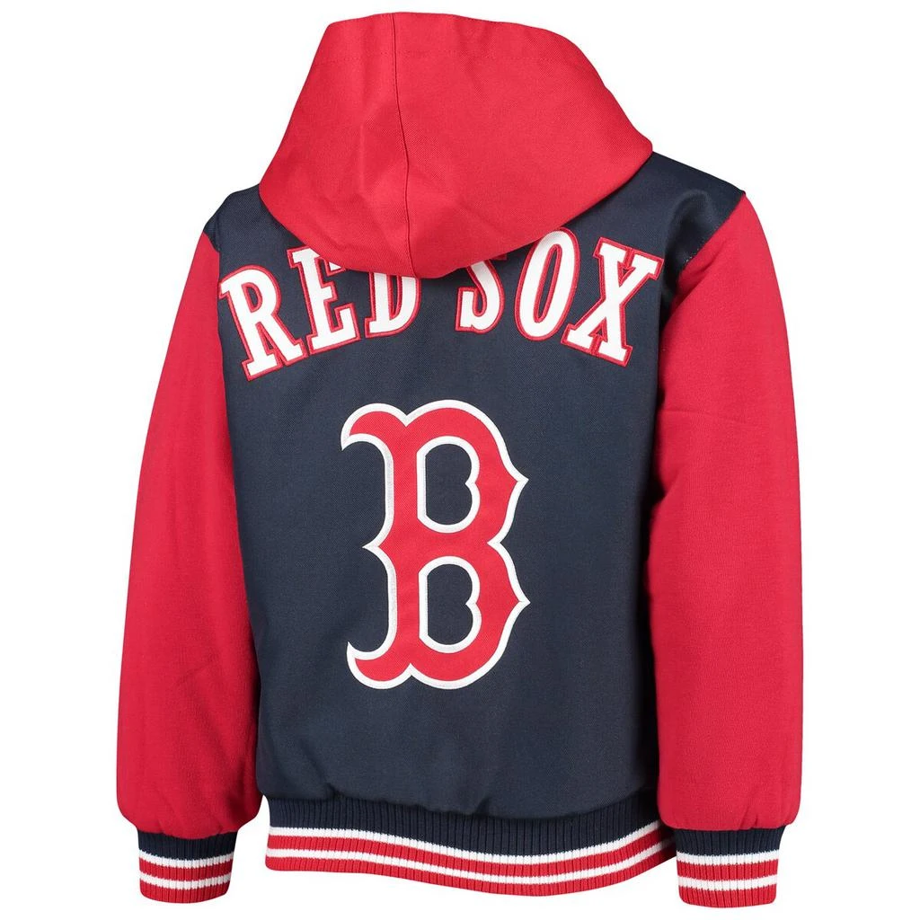 商品JH Design|JH Design Red Sox Reversible Hoodie Full-Snap Jacket - Boys' Grade School,价格¥770,第2张图片详细描述