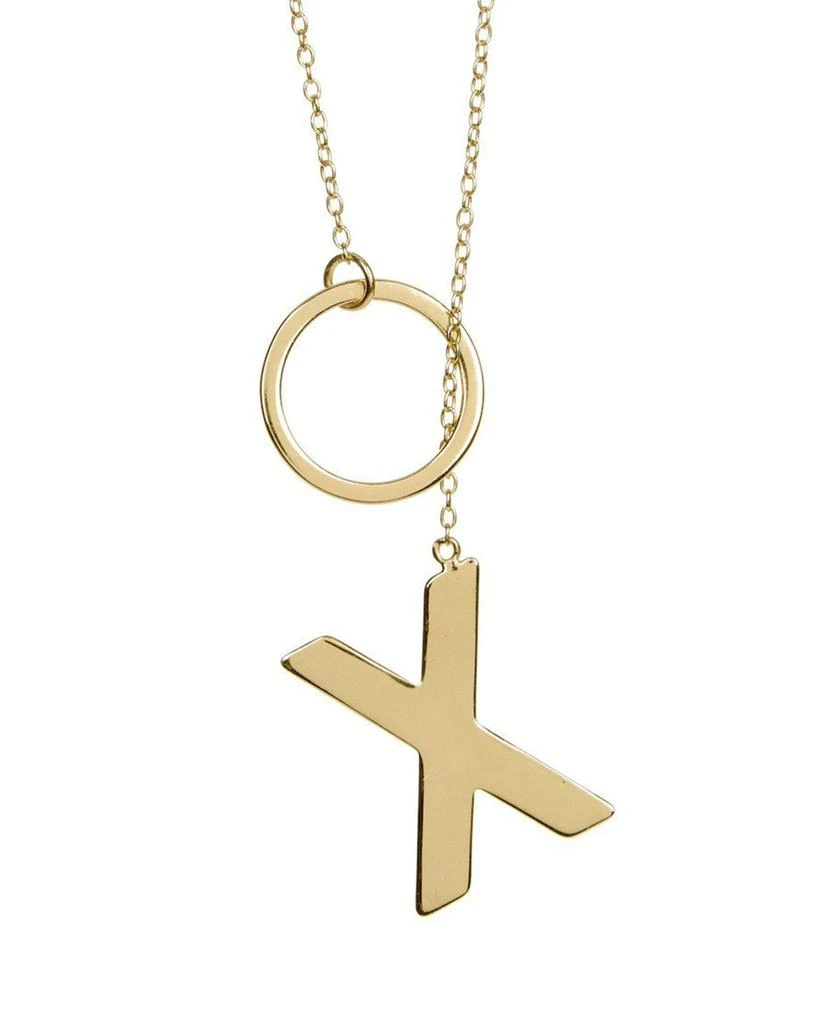 商品ADORNIA|XO Lariat gold,价格¥109,第1张图片