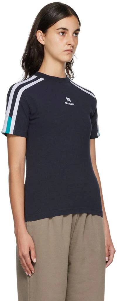 商品Balenciaga|海军蓝 Sporty T 恤,价格¥6764,第2张图片详细描述