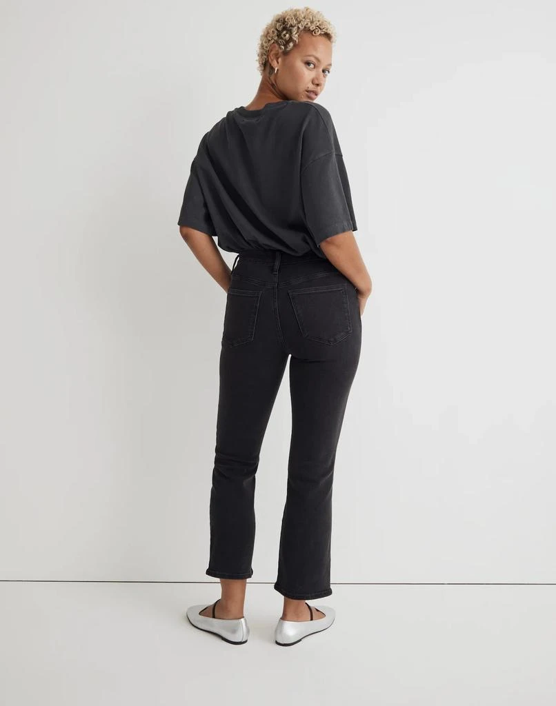 商品Madewell|Curvy Kick Out Crop Jean,价格¥318,第4张图片详细描述