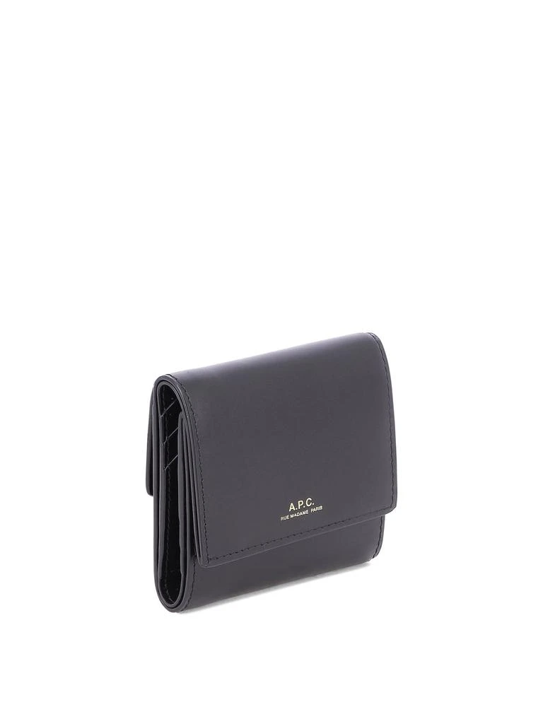 商品A.P.C.|Lois Compact Wallets & Card Holders Black,价格¥1117,第2张图片详细描述