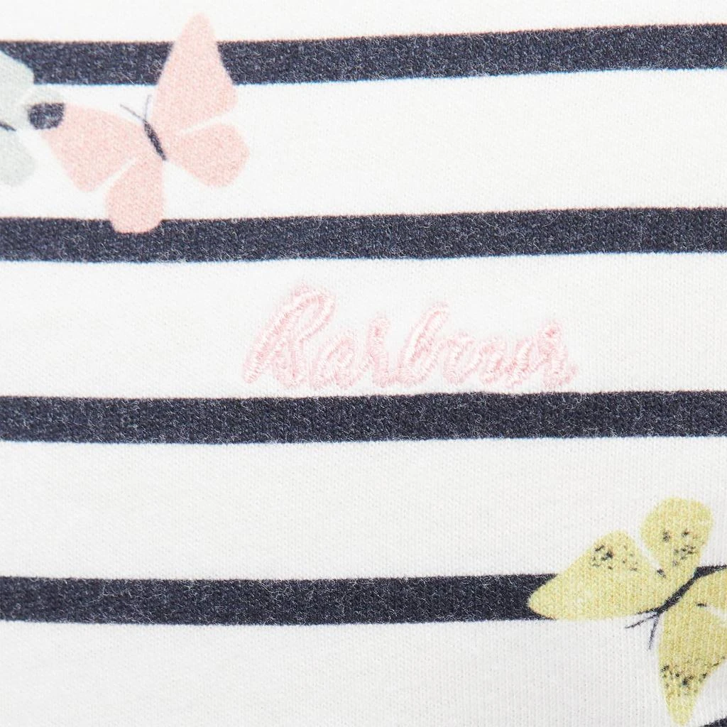 Barbour Girls' Bradley Striped Top - Off White 商品